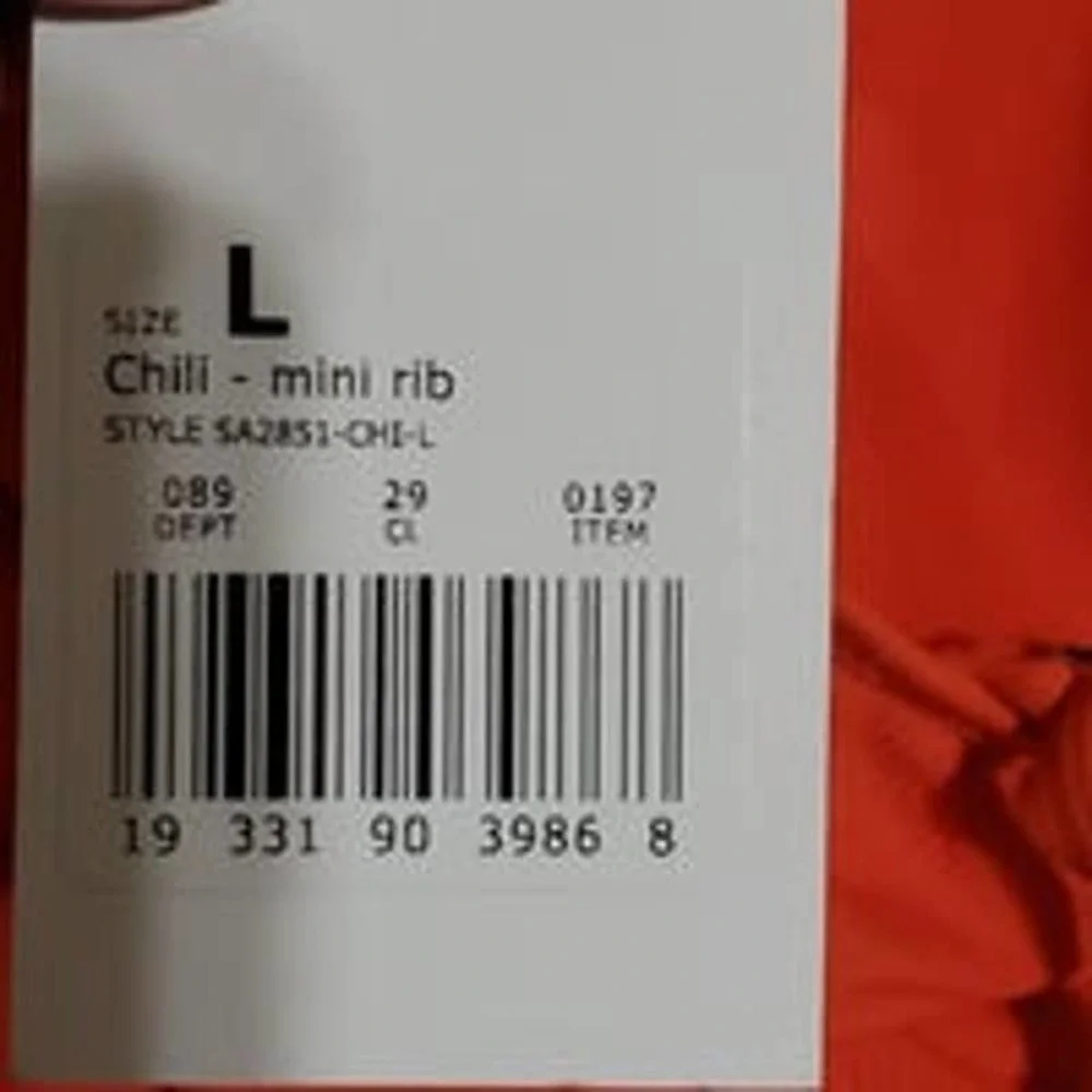 Target Orange Underwire Ribbed One Piece Swimsuit - L - Picture 6 of 6